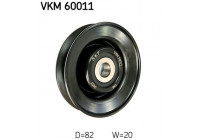 Styrrulle, kilrem VKM 60011 SKF