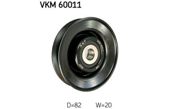 Styrrulle, kilrem VKM 60011 SKF