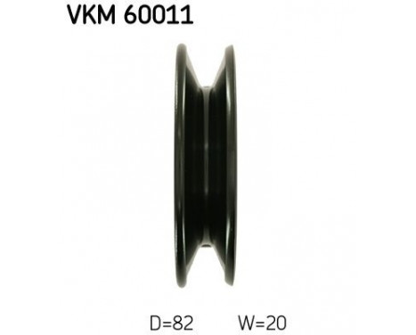 Styrrulle, kilrem VKM 60011 SKF, bild 4