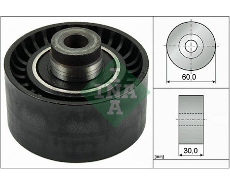 Styrrulle, kuggrem 532034510 Ina