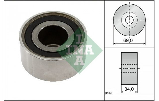 Styrrulle, kuggrem 532046110 Ina
