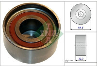 Styrrulle, kuggrem 532067510 Ina