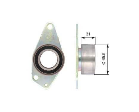 Styrrulle, kuggrem PowerGrip® T42090 Gates