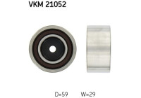 Styrrulle, kuggrem VKM 21052 SKF