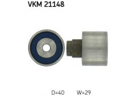 Styrrulle, kuggrem VKM 21148 SKF