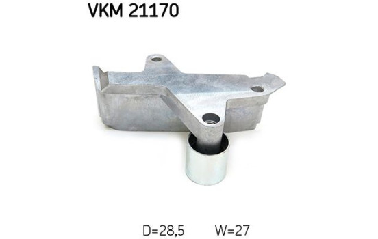 Styrrulle, kuggrem VKM 21170 SKF, bild 2