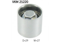 Styrrulle, kuggrem VKM 21220 SKF