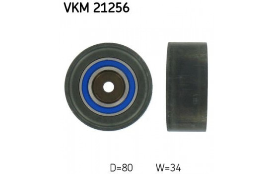 Styrrulle, kuggrem VKM 21256 SKF