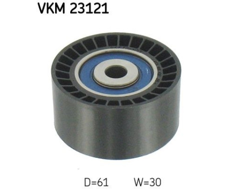 Styrrulle, kuggrem VKM 23121 SKF