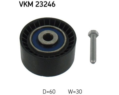 Styrrulle, kuggrem VKM 23246 SKF