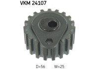 Styrrulle, kuggrem VKM 24107 SKF