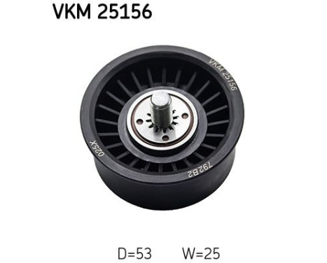 Styrrulle, kuggrem VKM 25156 SKF