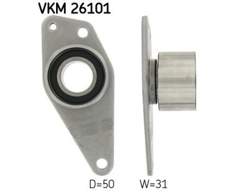 Styrrulle, kuggrem VKM 26101 SKF