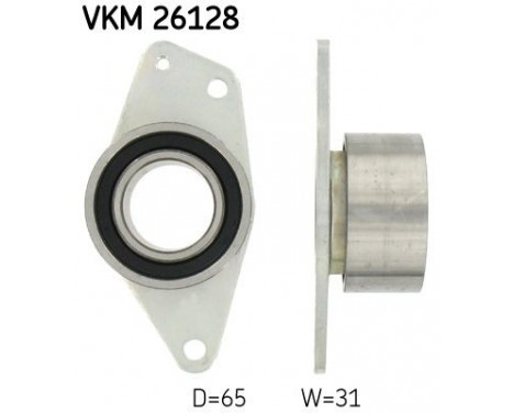 Styrrulle, kuggrem VKM 26128 SKF