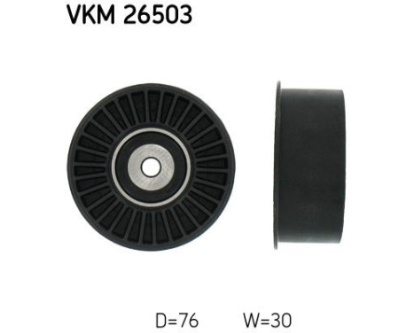 Styrrulle, kuggrem VKM 26503 SKF