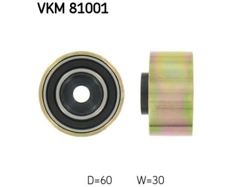 Styrrulle, kuggrem VKM 81001 SKF