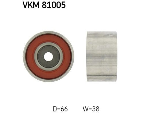 Styrrulle, kuggrem VKM 81005 SKF