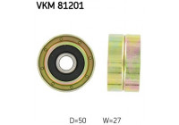 Styrrulle, kuggrem VKM 81201 SKF