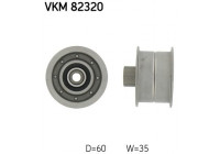 Styrrulle, kuggrem VKM 82320 SKF