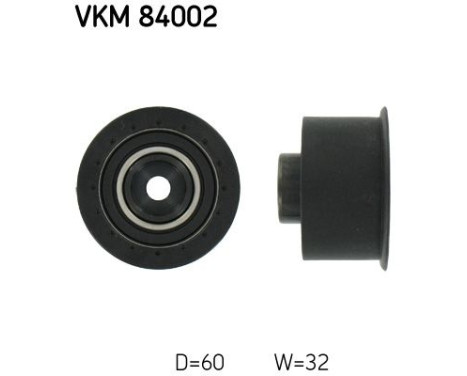 Styrrulle, kuggrem VKM 84002 SKF