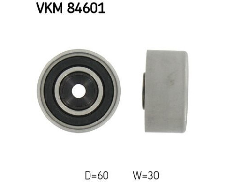 Styrrulle, kuggrem VKM 84601 SKF