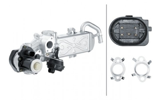 EGR-modul 6NU 358 167-001 Hella