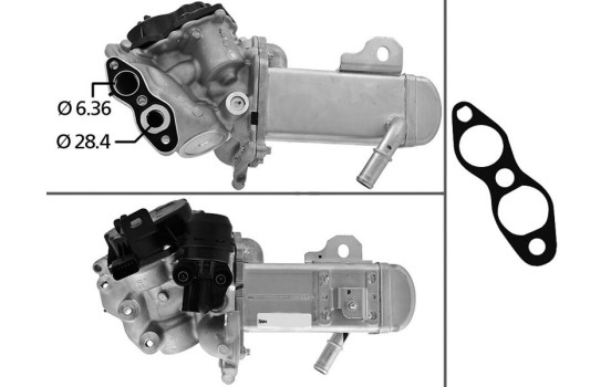 EGR-modul ORIGINAL PART 700451 Valeo