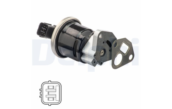 EGR-ventil EG10519-12B1 Delphi