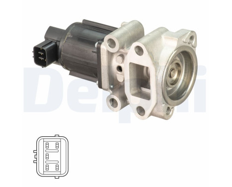 EGR-ventil EG10543-12B1 Delphi