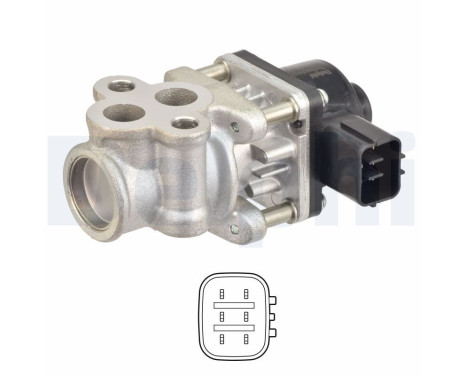 EGR-ventil EG10611-12B1 Delphi