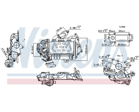 Kylare, avgasåtercirkulation, bild 5