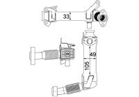 Kylare, avgasåterföring BEHR *** PREMIUM LINE ***