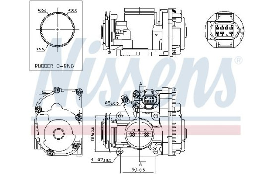 Gasspjällskropp, bild 6