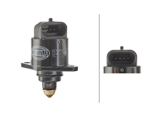 Tomgångsventil, lufttillförsel