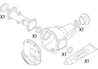Packningssats, differential