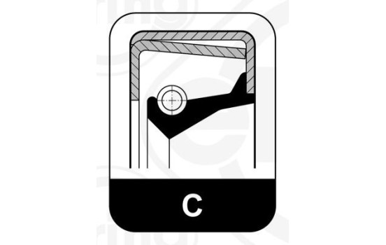 Tätningsring 044.660 Elring