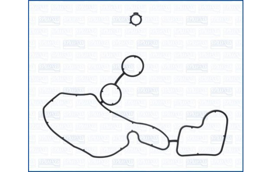 Tätningssats, oljekylare