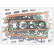 Komplett packningssats, motor