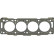 Packning, topplock 075.850 Elring, miniatyr 2