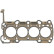 Packning, topplock 125.322 Elring, miniatyr 2