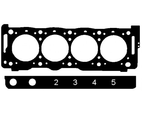 Packning, topplock 147.001 Elring