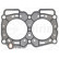 Packning, topplock 185.120 Elring, miniatyr 2