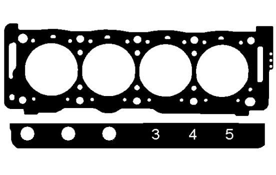 Packning, topplock 422.531 Elring