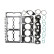 Packningssats, topplock ADK86227 Blue Print