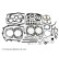 Packningssats, topplock ADS76220 Blue Print, miniatyr 2