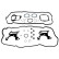 Packningssats, topplock ADT362121C Blue Print, miniatyr 2
