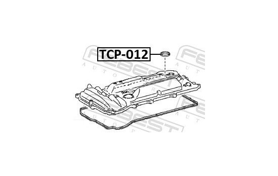 Tätning, tändstiftssäte, bild 2
