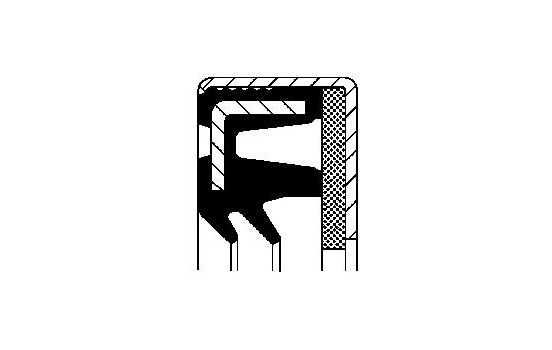 Oljetätningsring, differential