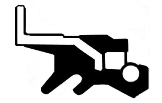 Oljetätningsring, differential, bild 4