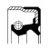Oljetätningsring, differential, miniatyr 4